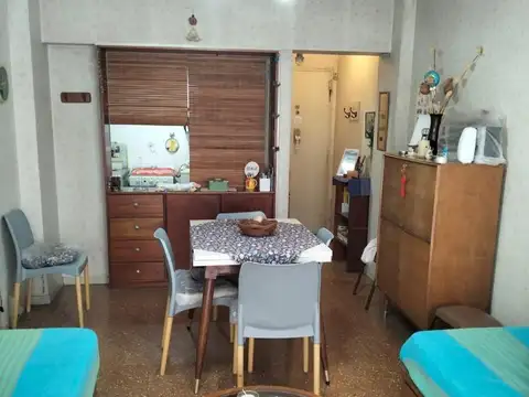 Departamento 2 ambientes con 2 baños