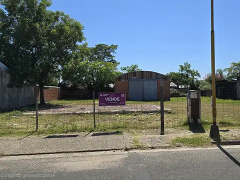 DOS LOTES EN VENTA EN CENTRO DE FEDERACION ENTRE RIOS 