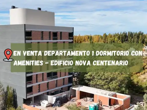 VENTA DEPARTAMENTO DE UN DORMITORIOS CENTENARIO 