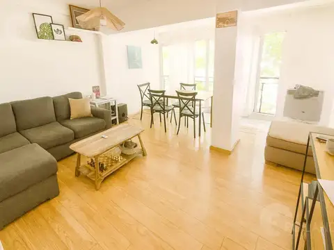 Venta  3 ambientes balcon aterrazado con cerramiento Palermo Nuevo