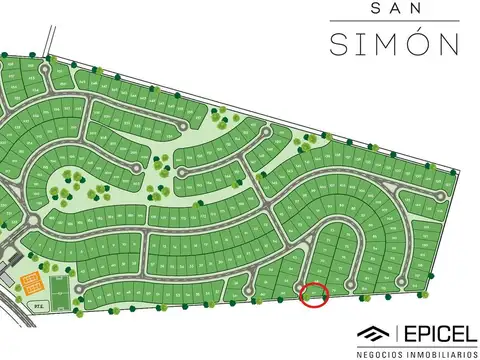 Terreno en Venta en San Simon, USD 29.000