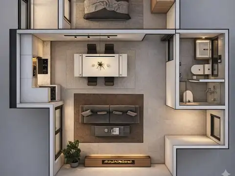 Departamento en PreVenta Barrio Bombal Godoy Cruz Cochera