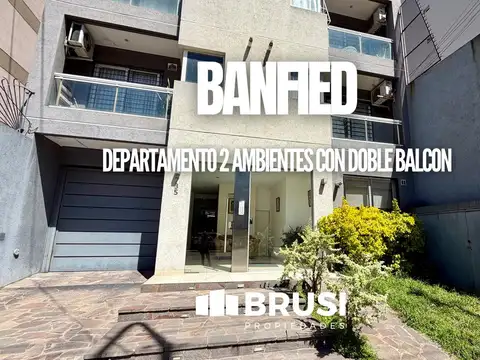 DEPARTAMENTO EN VENTA EN BANFIELD - 2 AMBIENTES - CON COCHERA