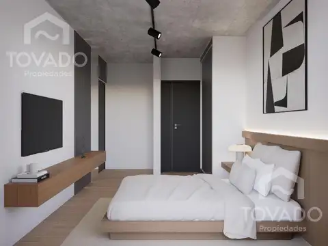 3 ambientes con balcon aterrazado en construcción en Núñez