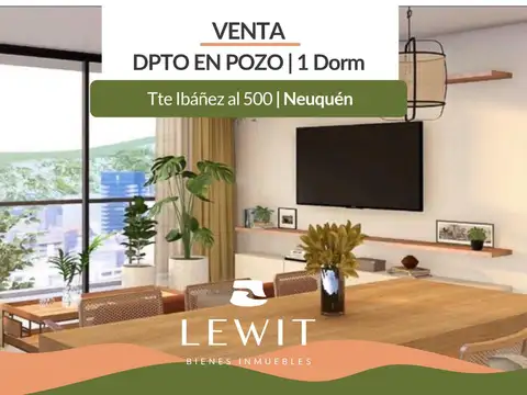 VENTA DEPARTAMENTOS EN POZO 1, 2 Y 3 AMBIENTES, TENIENTE IBAÑEZ AL 500