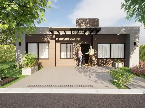 Casa 4 ambientes con 2 baños