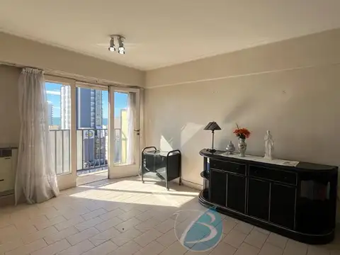 2 ambientes con balcón vista abierta