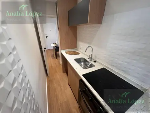 Departamento Monoambiente dividido  PLaza Colon
