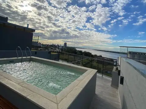 Departamento en alquiler monoambiente en puerto norte