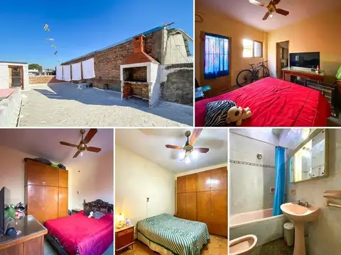 Casa 4 ambientes con 2 baños
