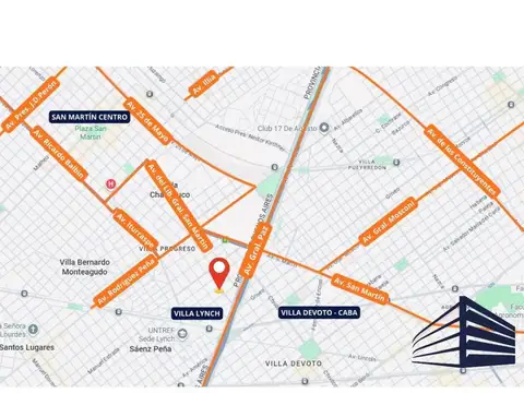 Terreno en Venta en Villa Lynch, USD 160.000