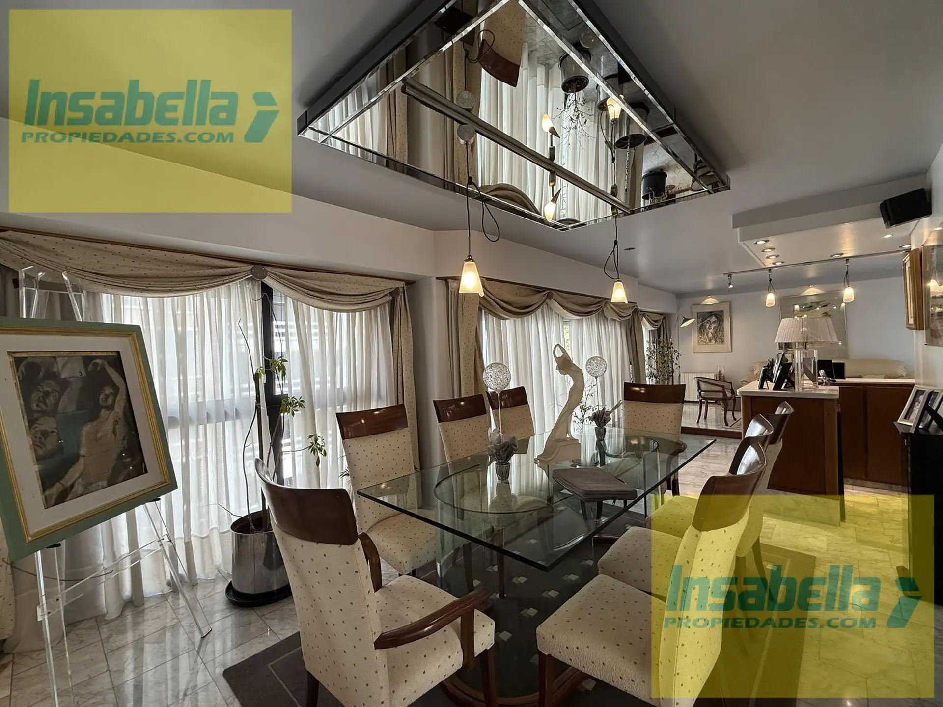 Depto 4 amb, 166m² con cochera doble y baulera — Plaza Mitre