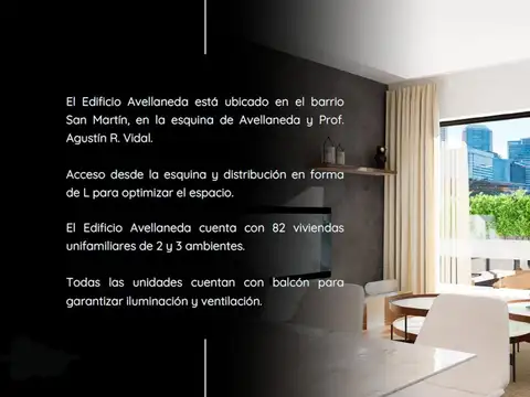 Departamento en Venta de 3 ambientes