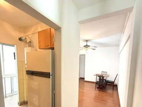 Departamento 2 ambientes con 1 baño