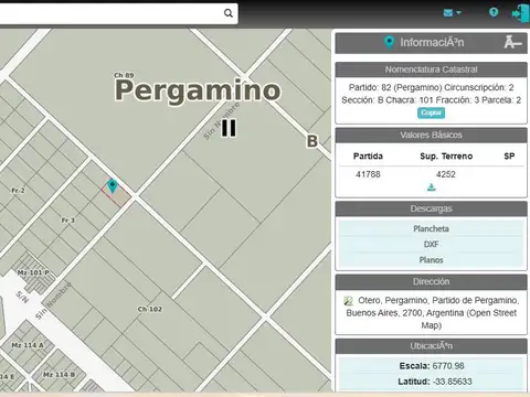 Terreno en Venta de 4000,0 m2
