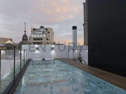 Departamento de 3 ambientes al frente, balcon terraza y suite Premium, a estrenar - Villa del Parque