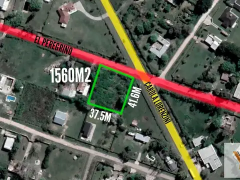 Terreno en venta - 1560mts2 - General Rodriguez