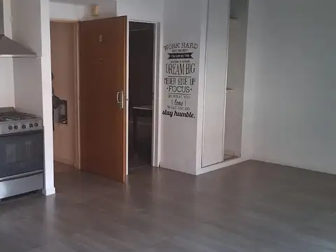 Departamento Monoambiente con 1 baño