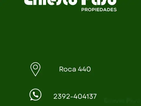 Terreno en Venta 20  mts Frente