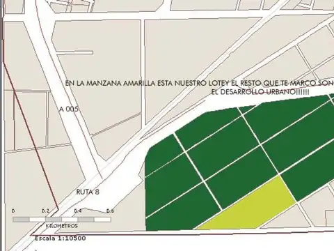 Terreno en Venta de 13677,0 m2