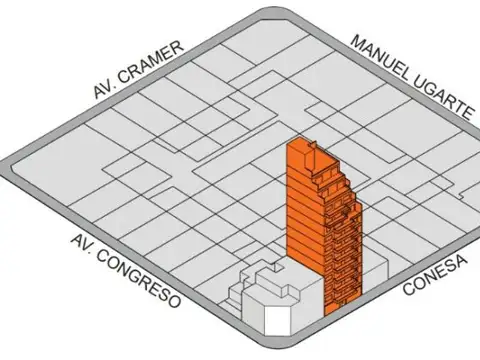 VENTA TERRENO PARA DESARROLLO EN BELGRANO  1422M2 VENDIBLES. A METROS DE AV CONGRESO