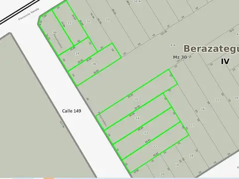 Terreno en Berazategui