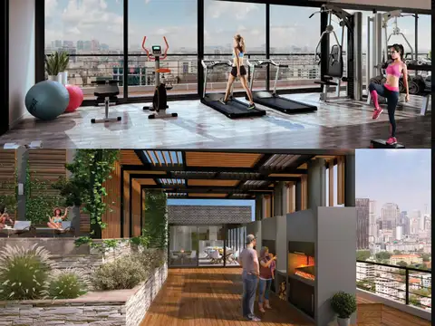 VENTA DEPTO 3 AMB ALMAGRO PATIO Y FULL AMENITIES