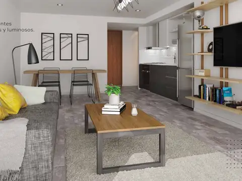 Departamento 3 ambientes con 2 baños