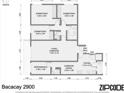 Departamento en Venta de 4 ambientes