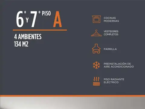 Departamento 4 ambientes con 2 baños