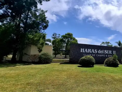 Terreno, en venta, Haras del Sur II, Lote frente al golf