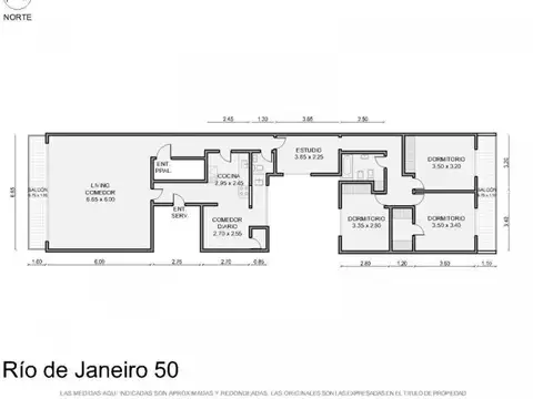 Departamento en Venta de 4 ambientes