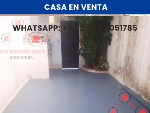Casa 3 ambientes con 1 baño
