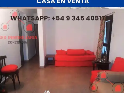 Casa 3 ambientes con 1 baño