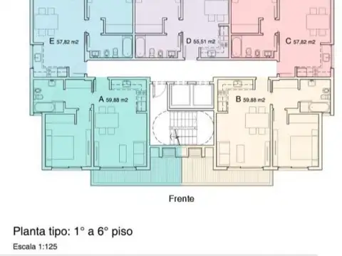 Departamento en Venta de 1 dormitorio
