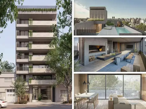 Departamentos monoambientes, 2 y 3 dormitorios con losa radiante y amenities