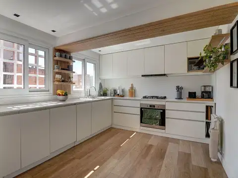 Depto 4 amb reciclado a nuevo con doble balcon