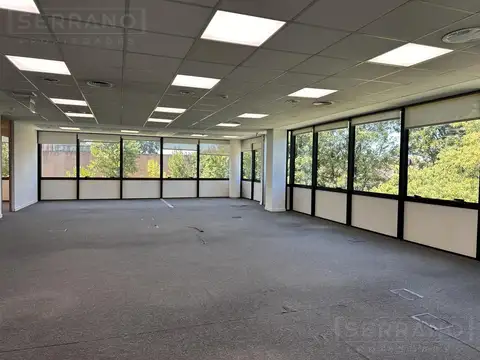 Oficina en alquiler en planta baja de 278m2 con 5 cocheras en Martínez