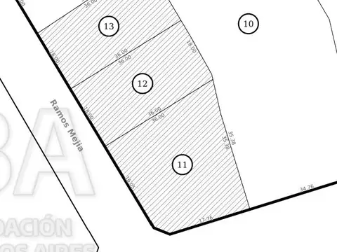 Terreno en Venta de 957,0 m2