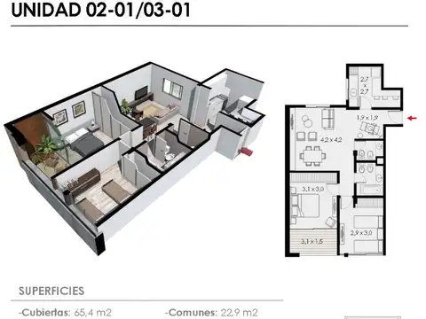 Departamento en  San Lorenzo