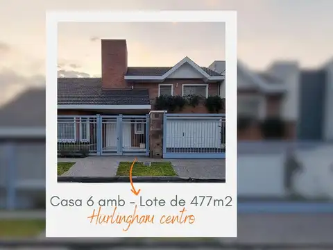 Casa 6 Ambientes Venta Hurlingham centro 10 años