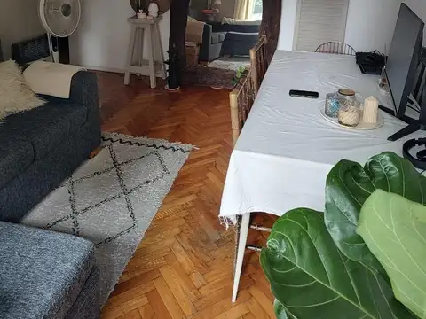 Departamento 2 ambientes con 1 baño