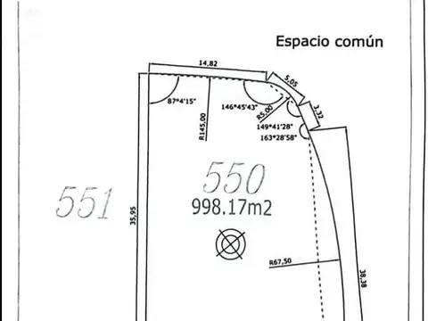 Lote Terreno en venta con salida a la  laguna en El Canton barrio Norte