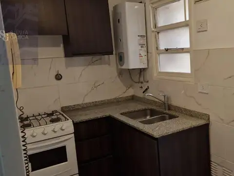 Departamento 2 ambientes con 1 baño