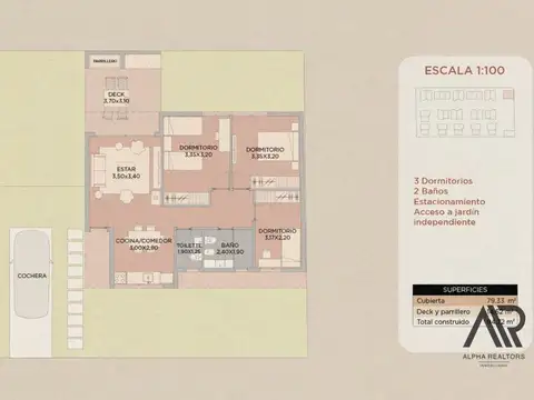 Casa en venta de 3 dormitorios c/ cochera en Solymar