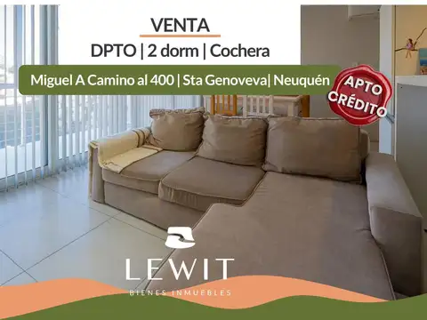 Venta Departamento 2 Dormitorios | Santa Genoveva Neuquén | Cochera y Baulera