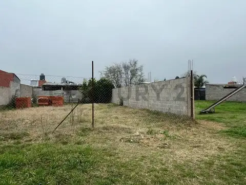 Terreno en Venta 15  mts Fondo