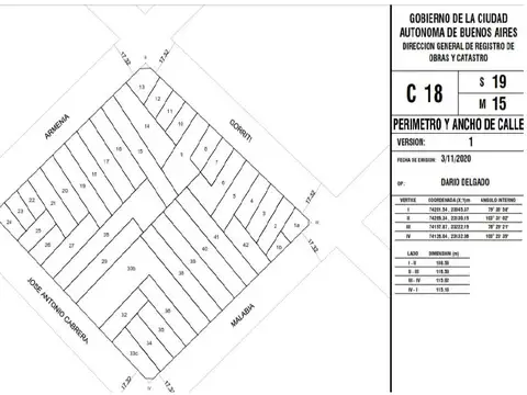 Terreno en Venta de 480,0 m2