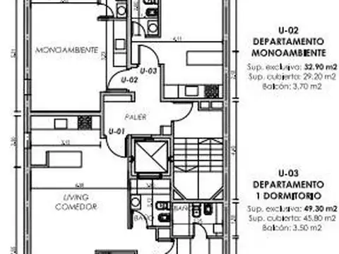 Departamento en Venta de Monoambiente
