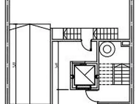 Departamento Monoambiente con 1 baño